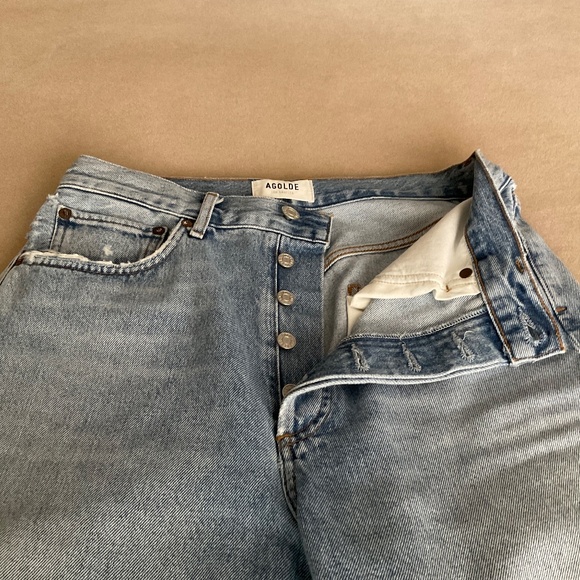 Agolde 90’s Short in Force - Picture 2 of 6